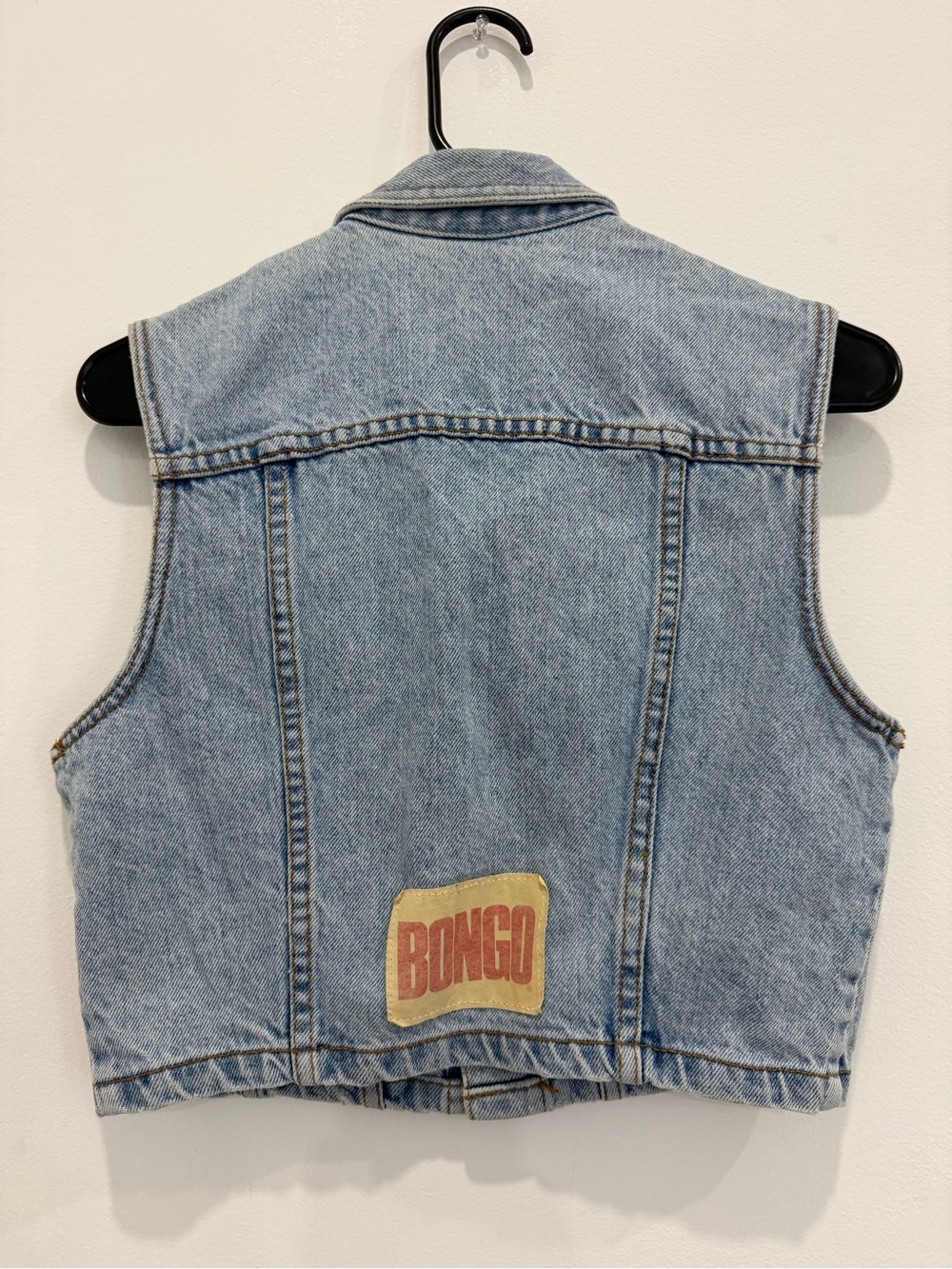 Vintage BONGO Jean vest